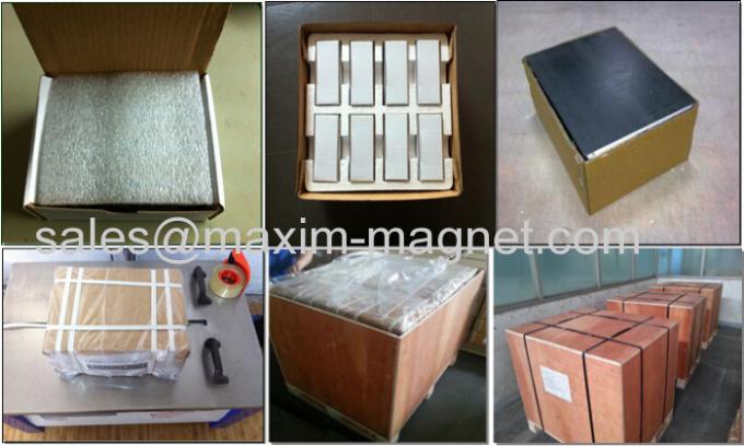 Tubo magnético del neodimio de epoxy negro