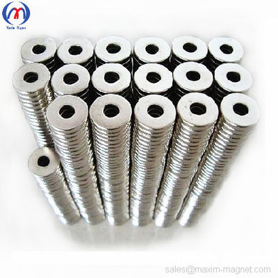 Anillo magnético de NdFeB con la capa del níquel proveedor