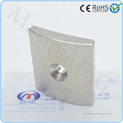 Calidad eléctrica Neodym arqueado Magnete del uso de los motores servos proveedor
