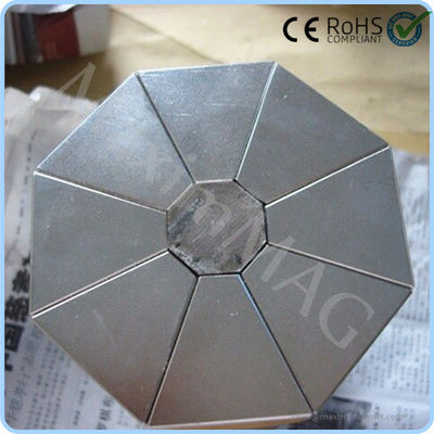 Calidad eléctrica Neodym arqueado Magnete del uso de los motores servos proveedor