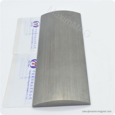 Imanes grandes sin recubrimiento del neodimio de la forma del pan para la turbina de viento proveedor