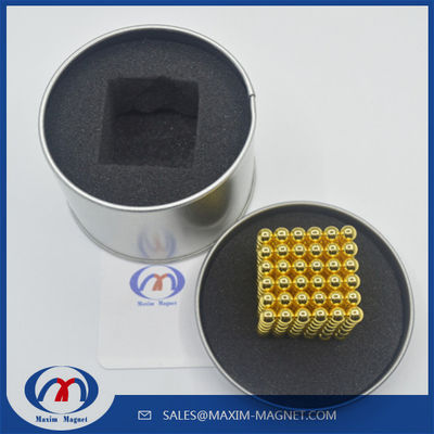 Bolas magnéticas del neodimio de Buckyballs N35 proveedor